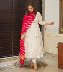 2 Combo Suit Set With Dupatta