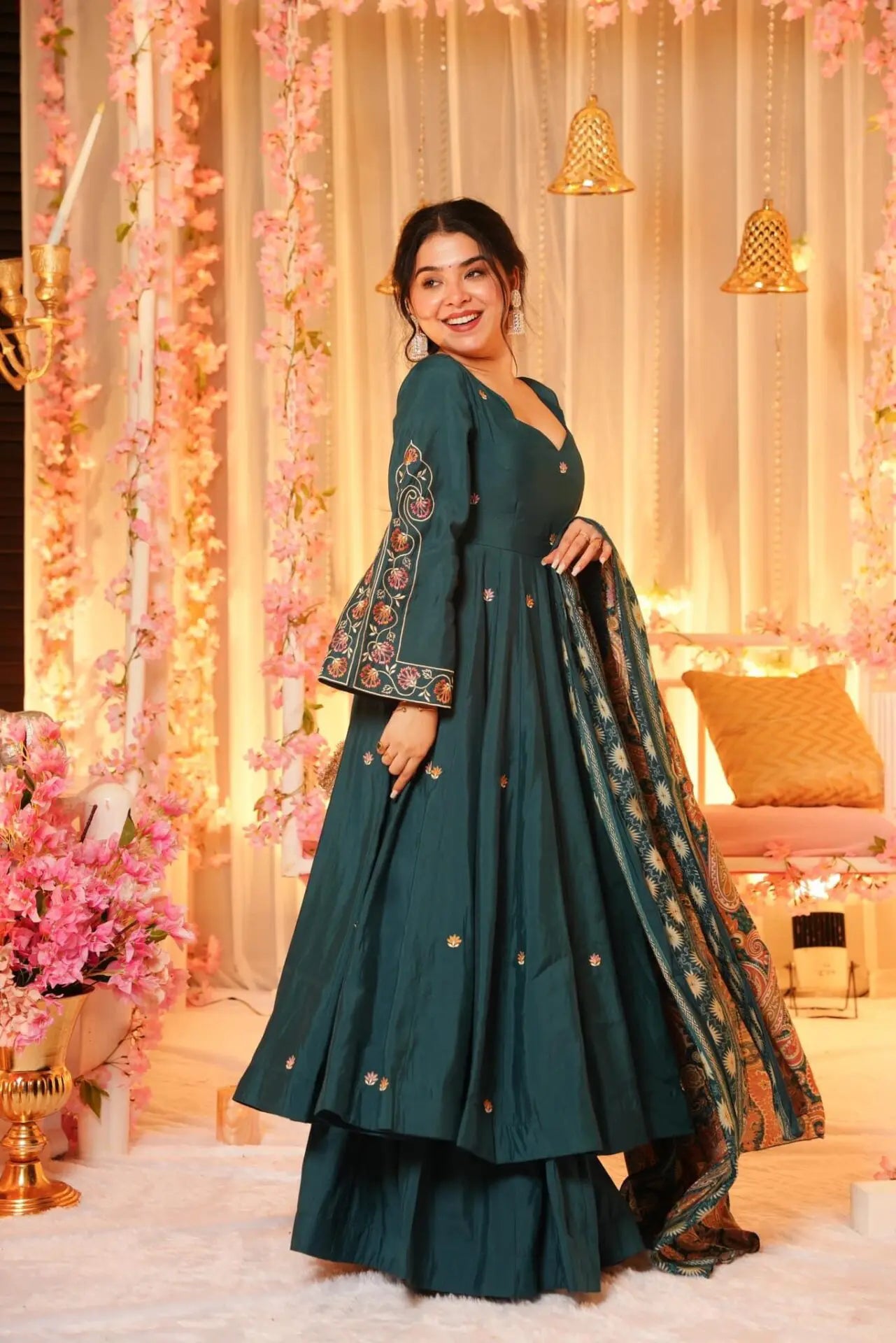 2 Combo Suit Set With Dupatta