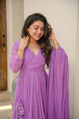 2 Combo Suit Set With Dupatta