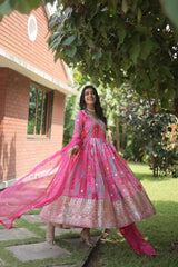 2 Combo Suit Set With Dupatta