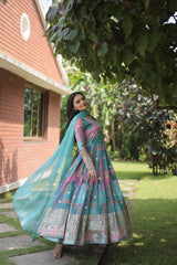 2 Combo Suit Set With Dupatta