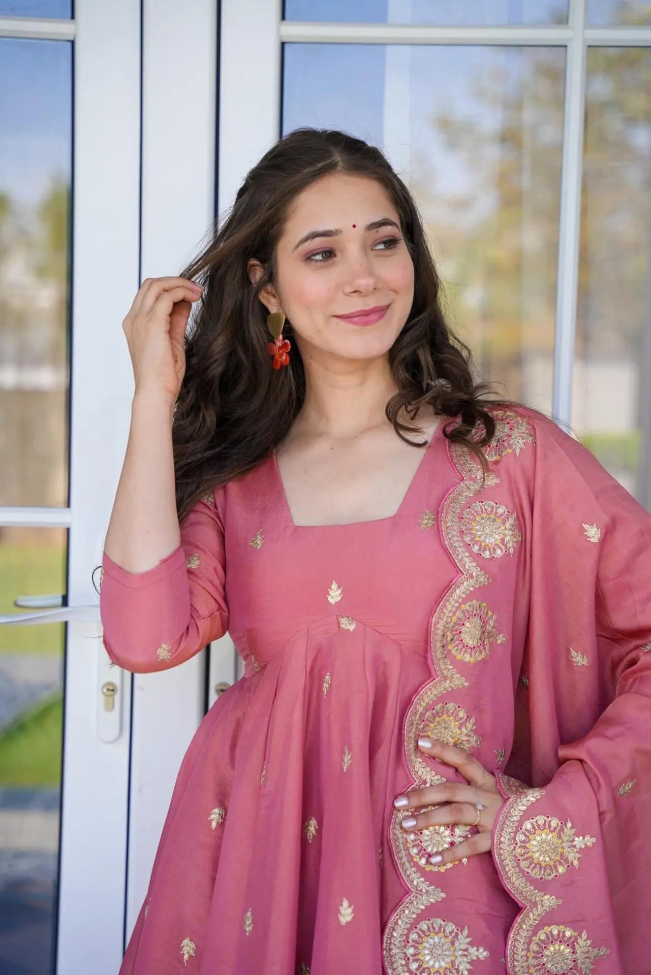 2 Combo Suit Set With Dupatta