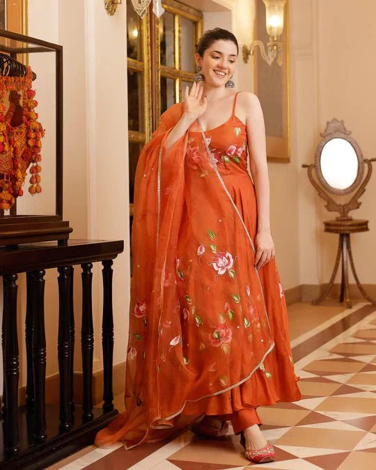 2 Combo Suit Set With Dupatta