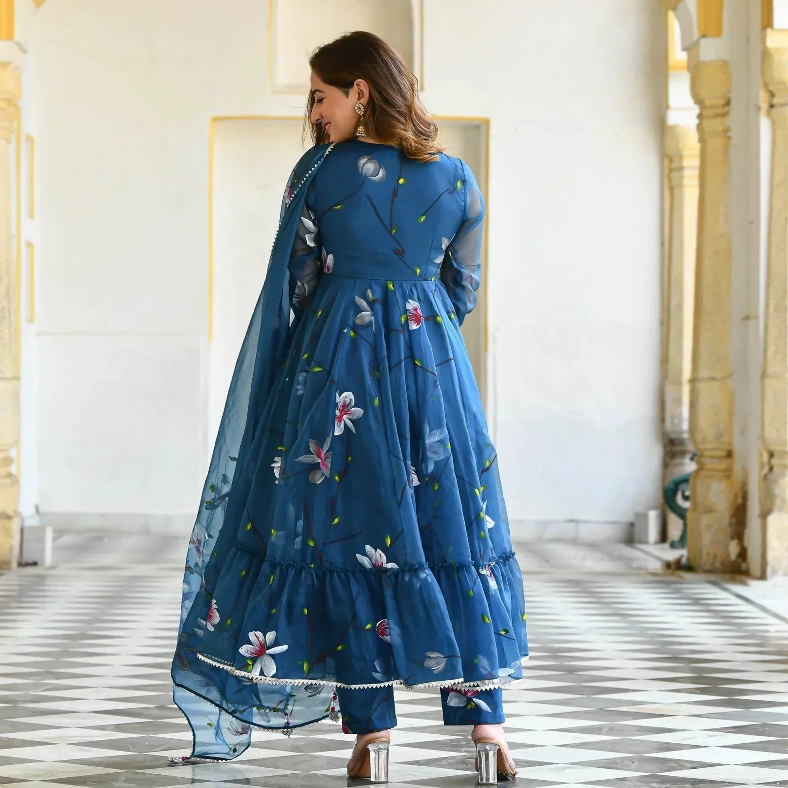 2 Combo Suit Set With Dupatta
