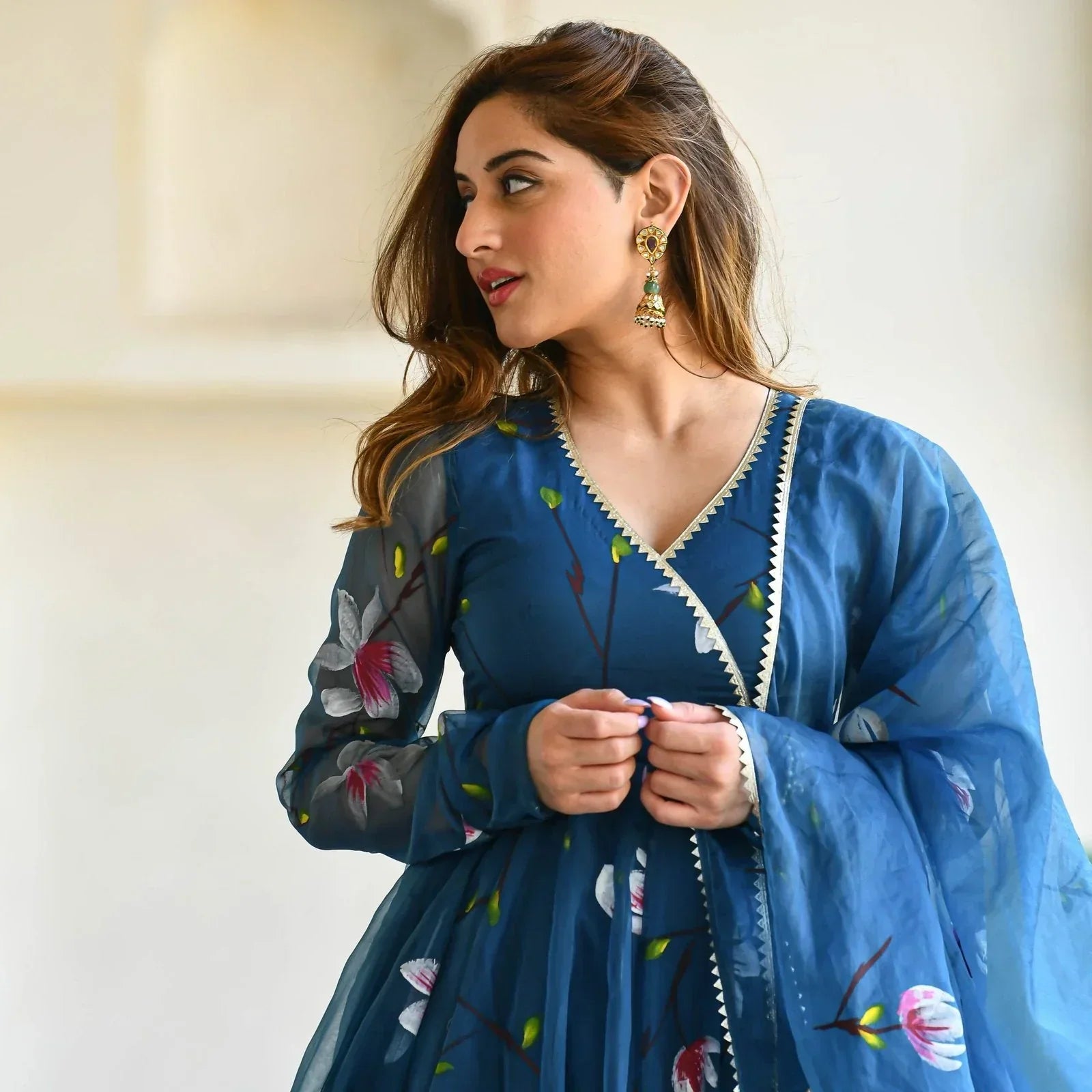 2 Combo Suit Set With Dupatta