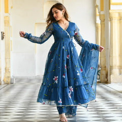 2 Combo Suit Set With Dupatta