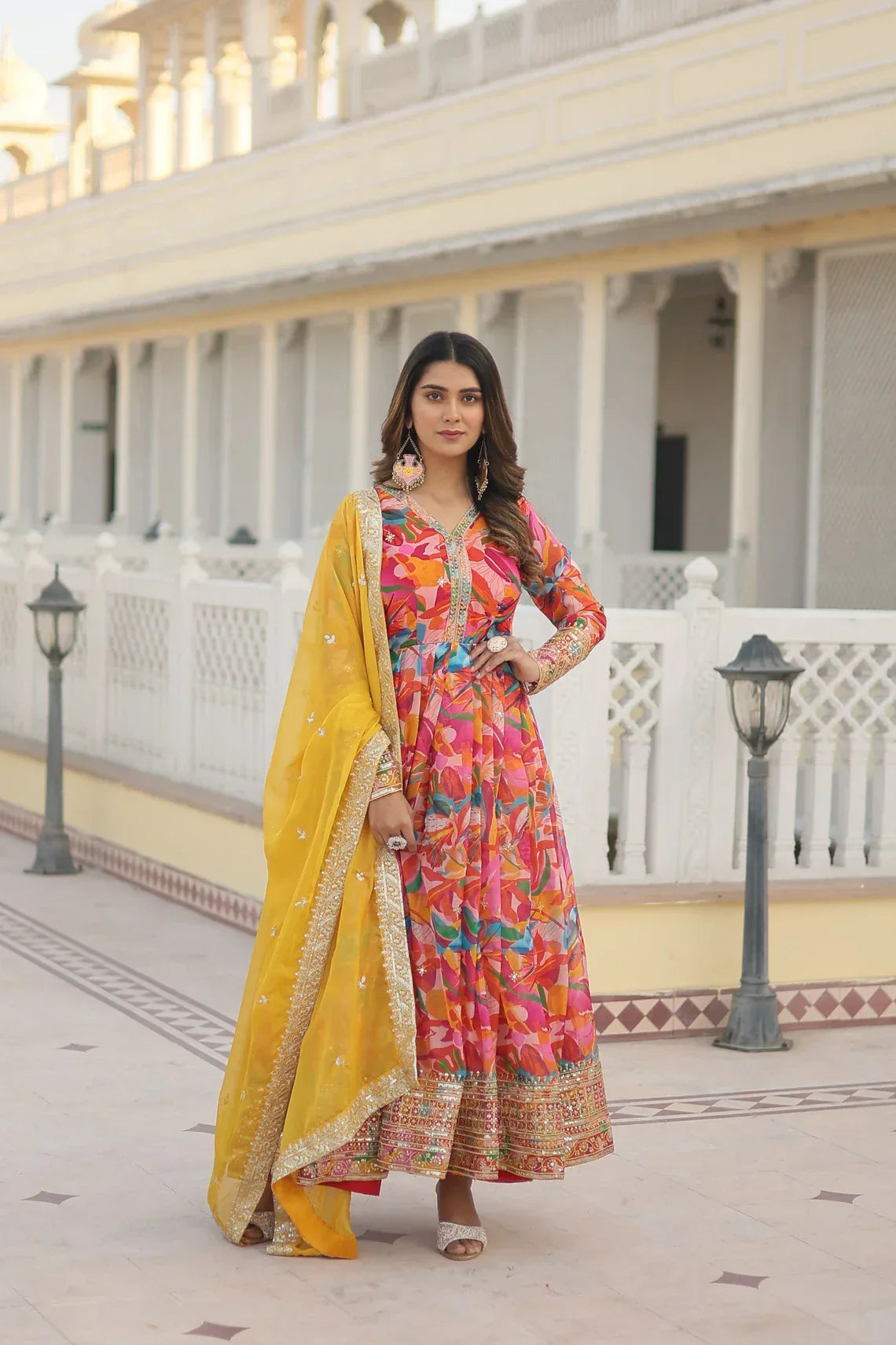 2 Designer Dress Combo Pair Set