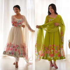 2 Combo Suit Set With Dupatta