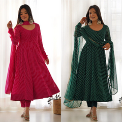 2 Combo Suit Set With Dupatta