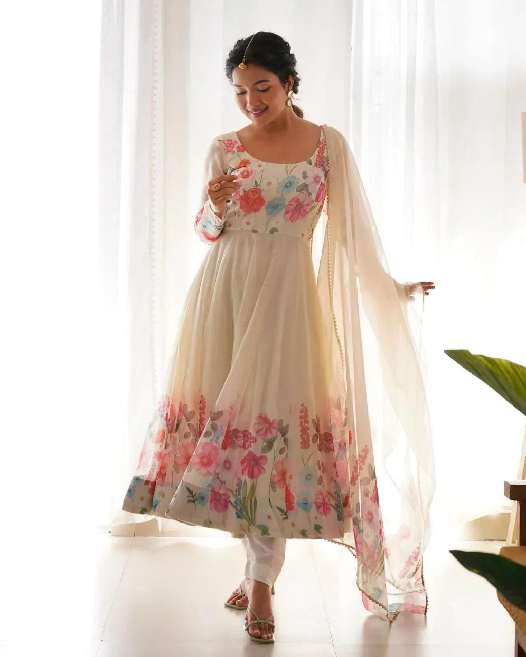 2 Combo Suit Set With Dupatta