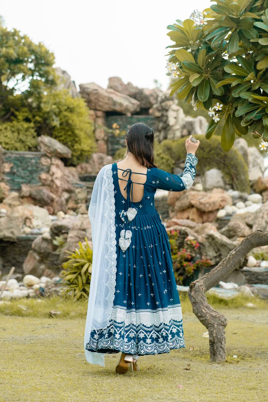2 Combo Suit Set With Dupatta
