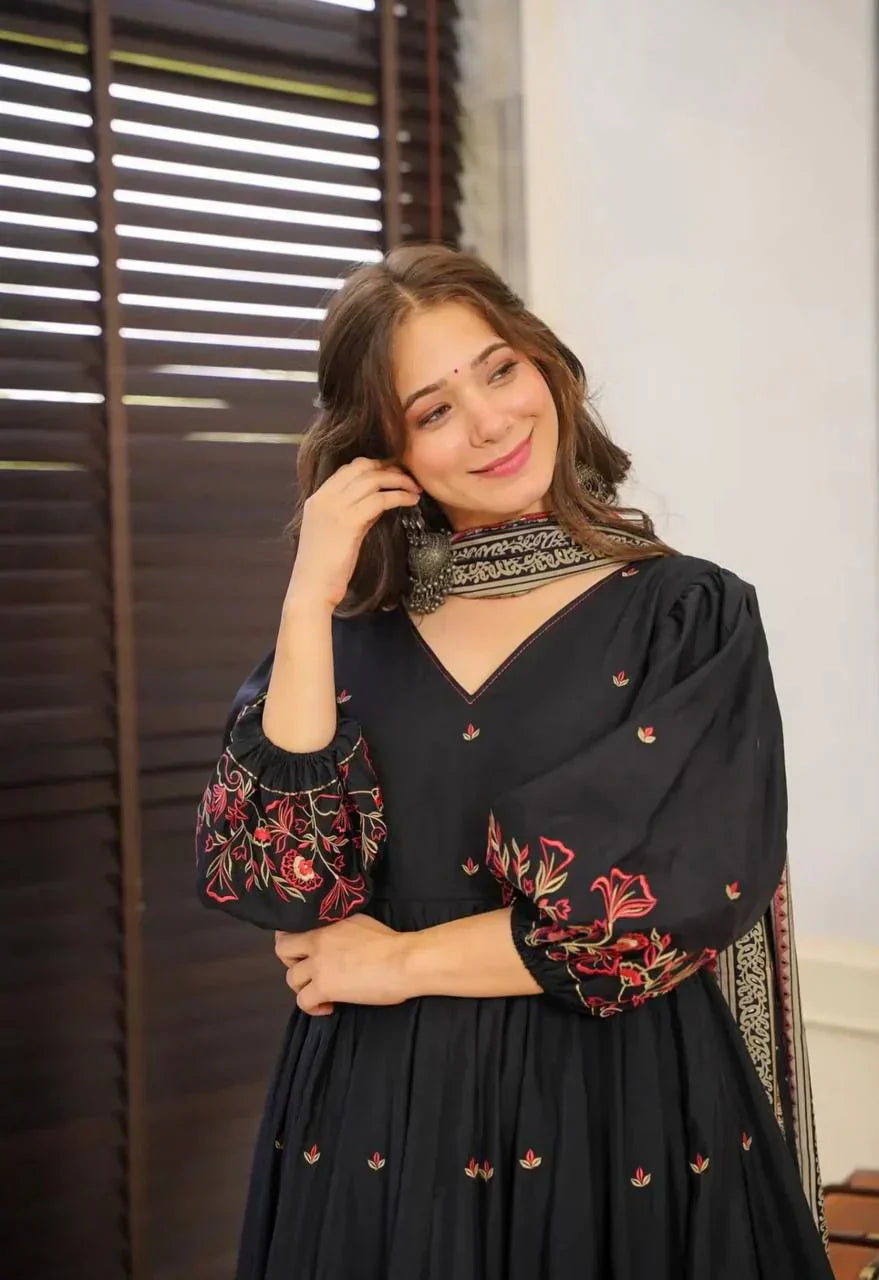 2 Combo Suit Set With Dupatta