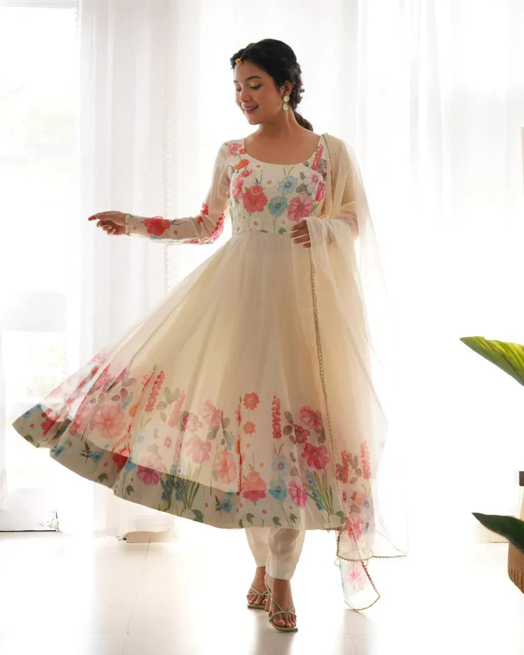 2 Combo Suit Set With Dupatta